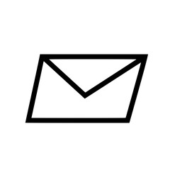 Email Envelope Speed Icon - E-mail close envelope