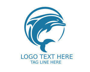 Dolphin Logo Design