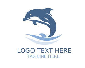Dolphin Logo Design