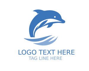 Dolphin Logo Design