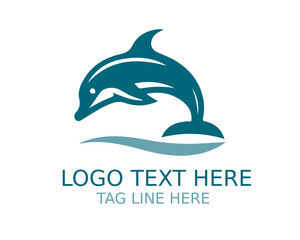 Dolphin Logo Design