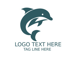 Dolphin Logo Design