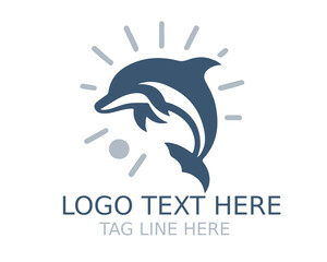 Dolphin Logo Design