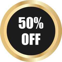 gold color offer design