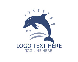 Dolphin Logo Design