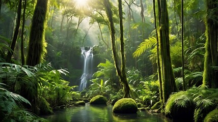 Obraz premium tropical forest