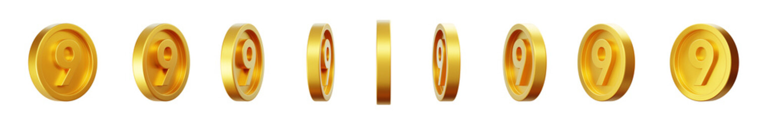 Anniversary Reward Gold amount number 7