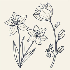 vector floral background