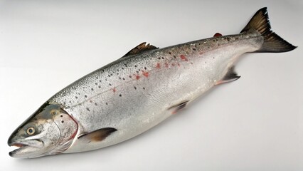 Obraz premium Keta Salmon on studio background