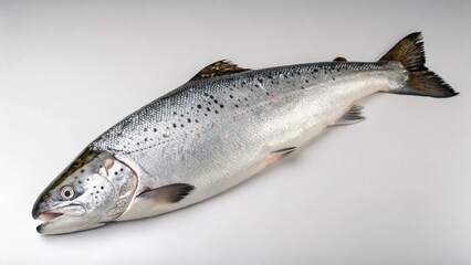 Fototapeta premium Keta Salmon on studio background