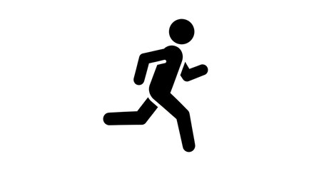 Running person icon