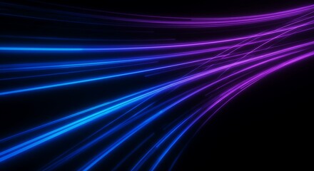 Fototapeta premium Abstract light streaks