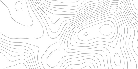 "Black and White Vector Topographic Map with Contours, Showing Elevation and Terrain Features on a Clean Background" © MRIDUL