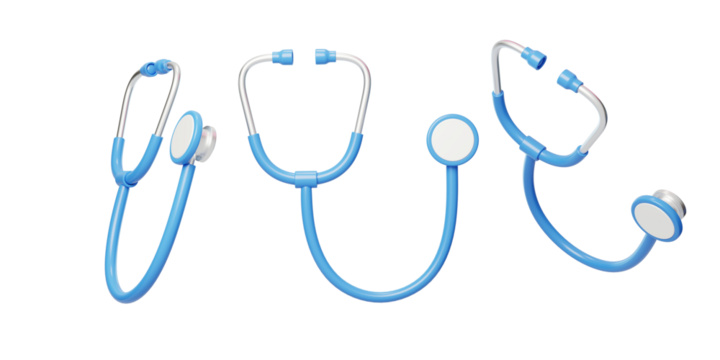 Medical hospital doctors' must-have stethoscope Health 3D