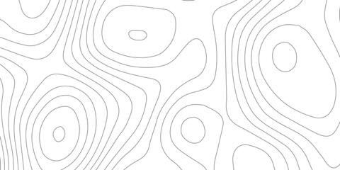 Monochrome Vector Illustration Depicting the Intricate Topographic Lines and Curves of Mountainous Terrain, Representing Elevation Changes and Natural Features