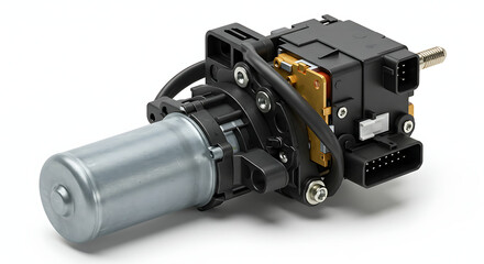 Electric Vacuum Pump: Automotive Component Detail