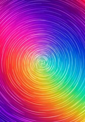 Fototapeta premium Bright spiral pattern