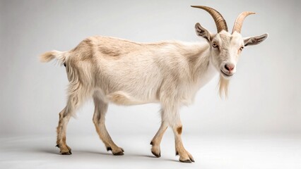 Fototapeta premium Kiko Goat on studio background
