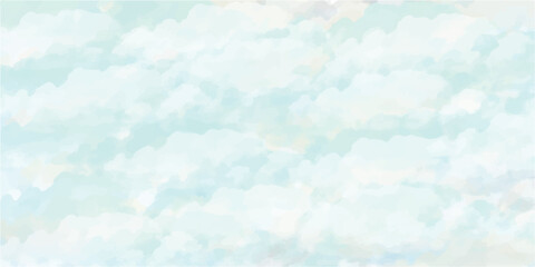 Soft watercolor abstract sky background in pastel blue and white tones, ideal for dreamy designs and modern backdrops.