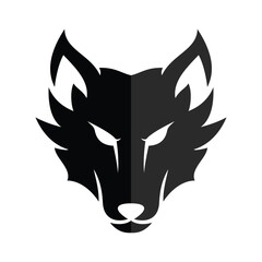 Wolf Head Logo. Outdoor Athletic Gear and Adventure Logo design template