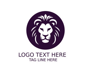 Lion Eleghant Logo Vector