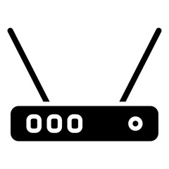 Router  Icon Element For Design