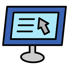 Mouse Icon Element For Design