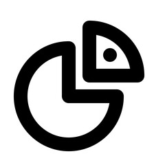 Pie Chart Outline Icon