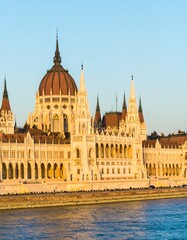 Fototapeta premium Hungarian Parliament Building Sunrise