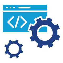 Coding Icon Element For Design