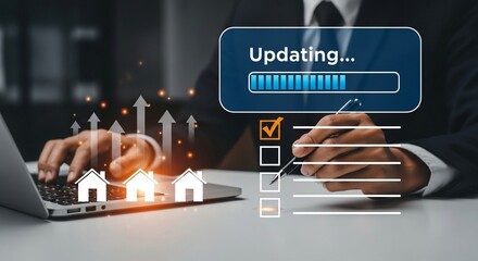 Real Estate Market Growth Progress Update Automation and Data Analysis
