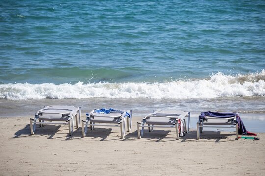 Pserimos island, Greece - JULY 30, 2025 Pserimos is a small Greek island which belongs to Kalymnos municipality 