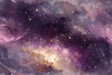 Obraz premium space galaxy background