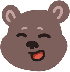 laugh bear character