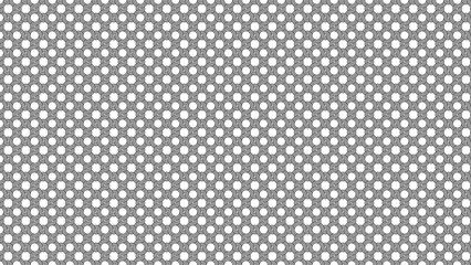 Seamless geometric pattern background, black and white abstract circle design texture art