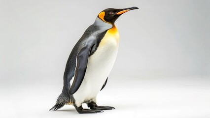Fototapeta premium King Penguin on studio background