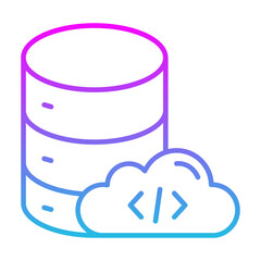 Cloud Server Icon
