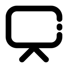 Board Icon Broken Line