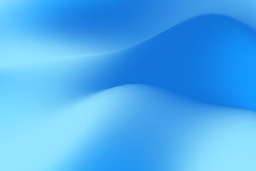 Obraz premium Gentle Flow of Soft Blues