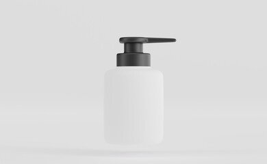 3D illustration. Moisturizing Lotion Container