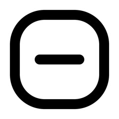 Minus Filled Icon