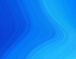 Abstract blue wavy lines background