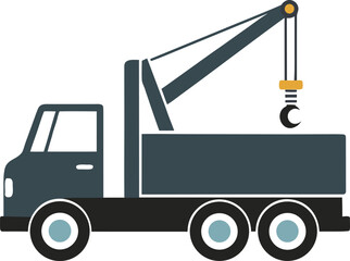 Crane truck