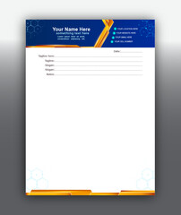 Corporate Pad Design template