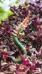 Phaya Naga. King of Naga statue.