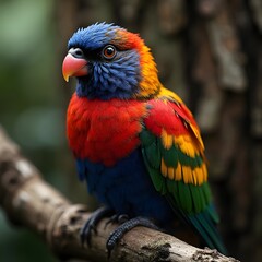 Obraz premium Colorful of birds