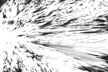 Abstract Speed Lines Explosion Effect