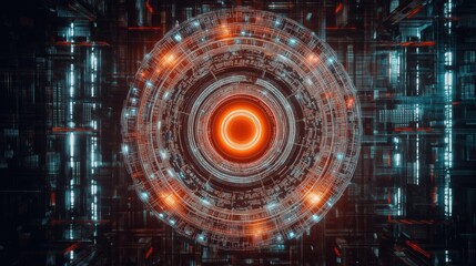 Obraz premium Artificial Intelligence Core