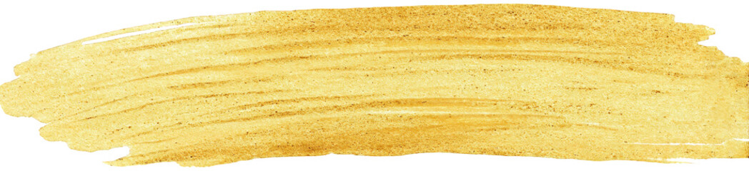 Fototapeta premium Golden Abstract Brush Stroke Texture Background