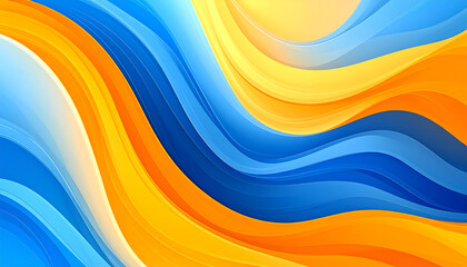 Abstract dynamic color background